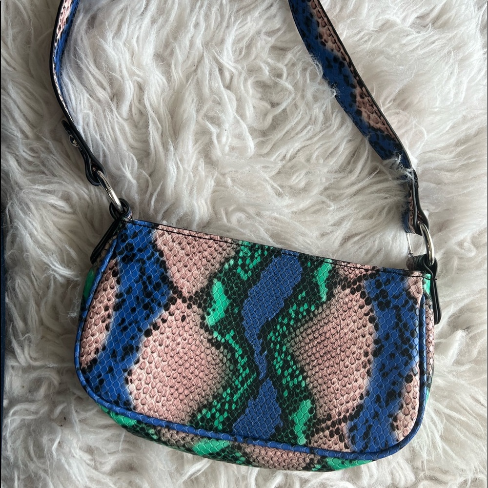 Asos Colorful Snake Skin Bag